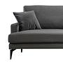 Papira Ecksofa Rechts Anthrazit 5