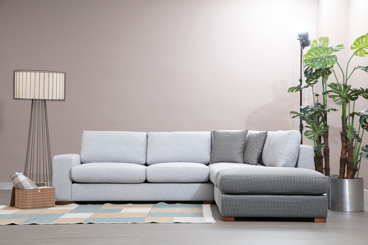 Loop 2 Corner Sofa Grey 2