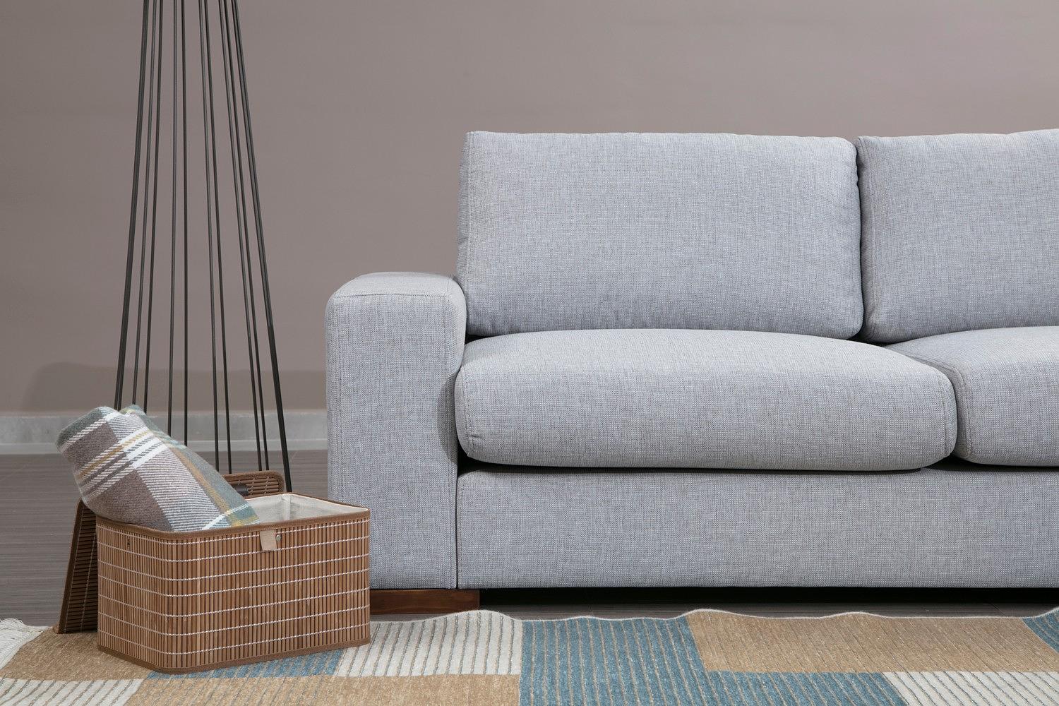 Loop 2 Ecksofa Grau 3