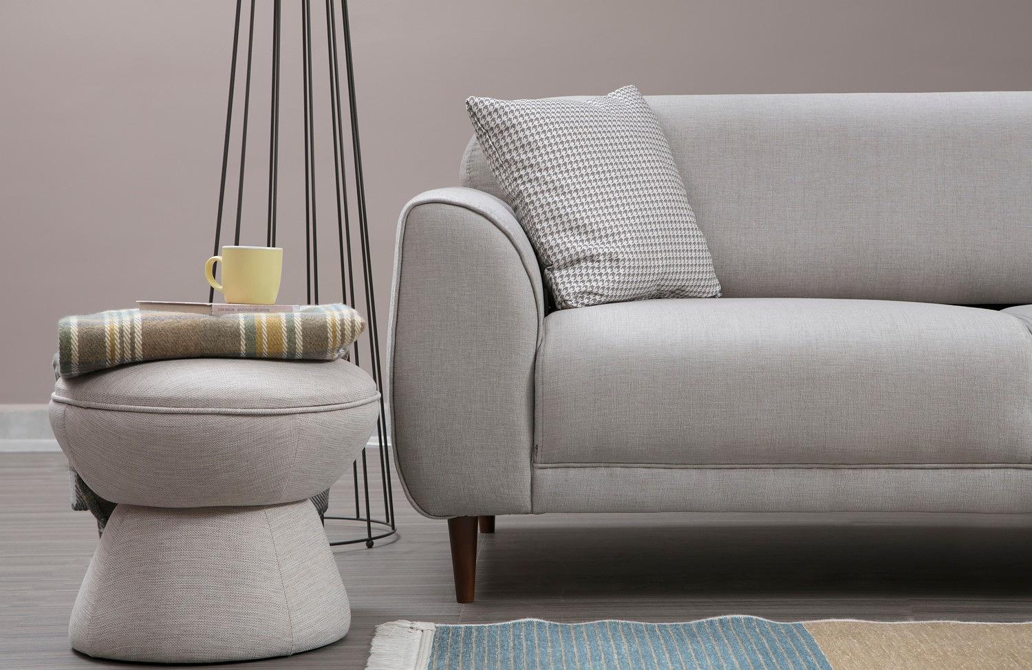 Image Corner Sofa Right Beige 3