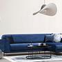 Image Corner Sofa Right Navy Blue 1