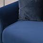 Image Corner Sofa Right Navy Blue 5