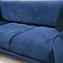 Image Corner Sofa Left Navy Blue 6