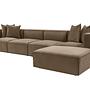 Sofa Corner Brown 4