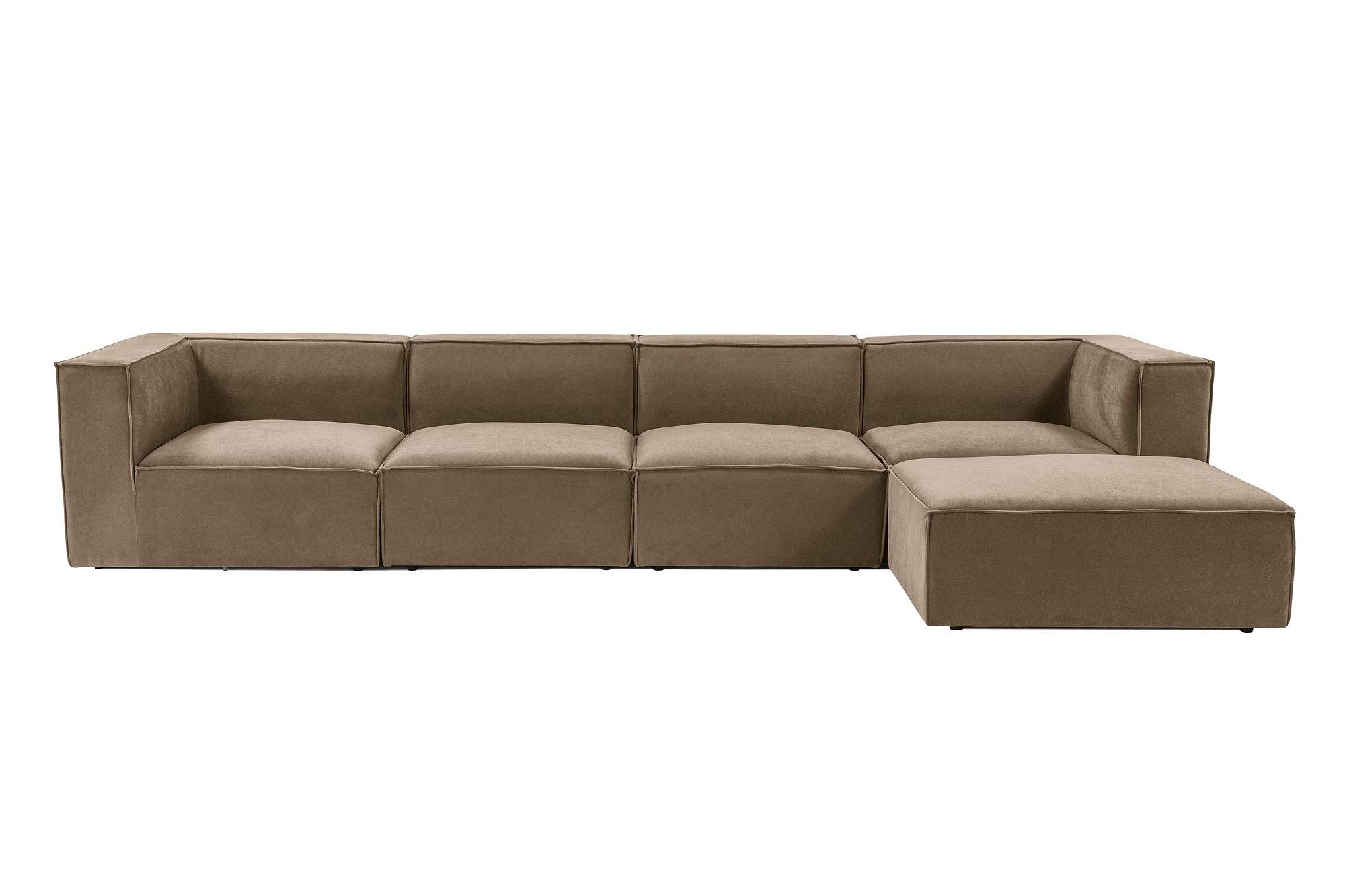 Sofa Corner Brown 5