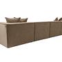 Sofa Corner Brown 9