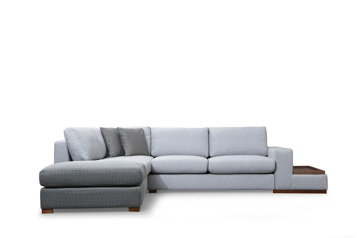 Loop 3 Ecksofa Grau 6