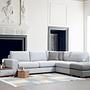 Loop 4 Corner sofa Gray 1