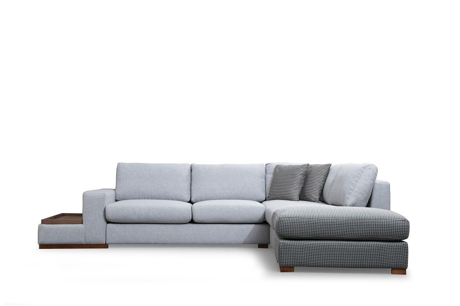 Loop 4 Ecksofa Grau 7