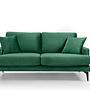 Papira 2-Sitzer Sofa Grün 0