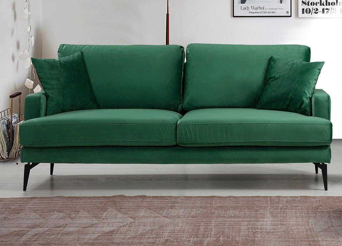 Papira 2-Sitzer Sofa Grün 1
