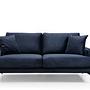 Papira 2-Sitzer Sofa Marineblau 0