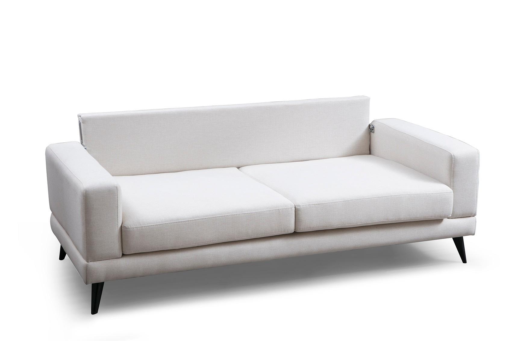 Nordic 3-Seater Sofa Beige 0
