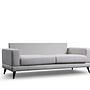 Nordic 3-Seater Sofa Beige 6