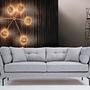 Mapa 3-Sitzer Sofa Grau 1
