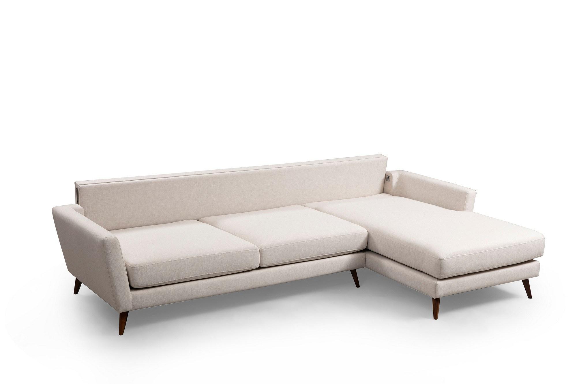 Mayorka Ecksofa Rechts Beige 5