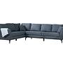 Tempo Ecksofa Links Grau 0