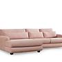 River Divano Angolare Sinistro Rosa 4