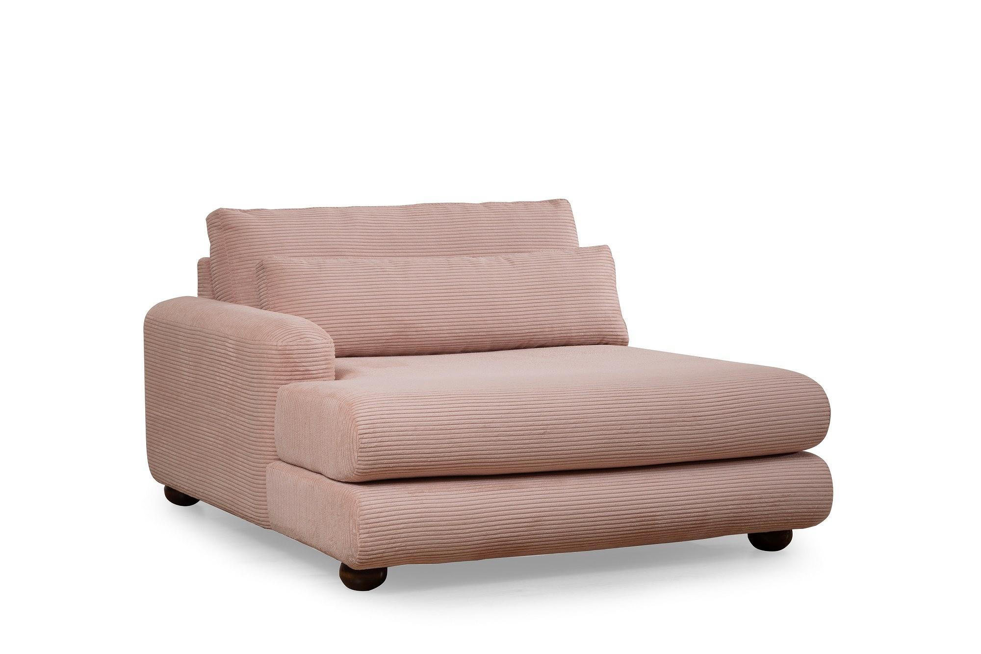River Ecksofa Links Rosa 6