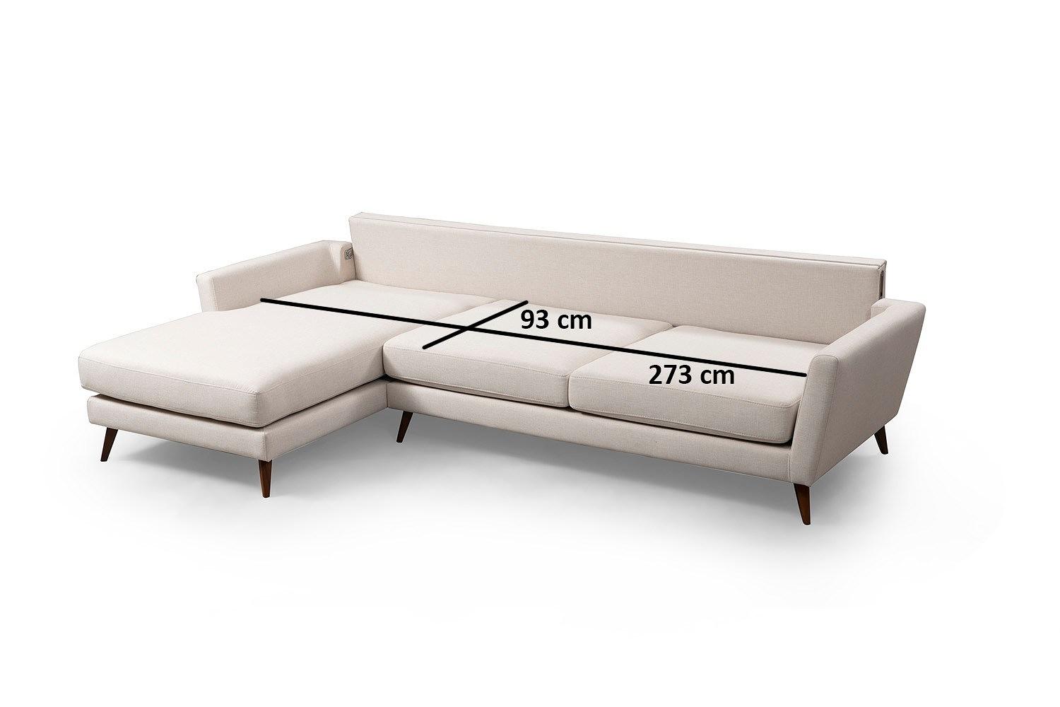 Mayorka Corner Sofa Left Beige 7