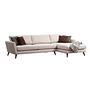 Mayorka Ecksofa Rechts Beige 0