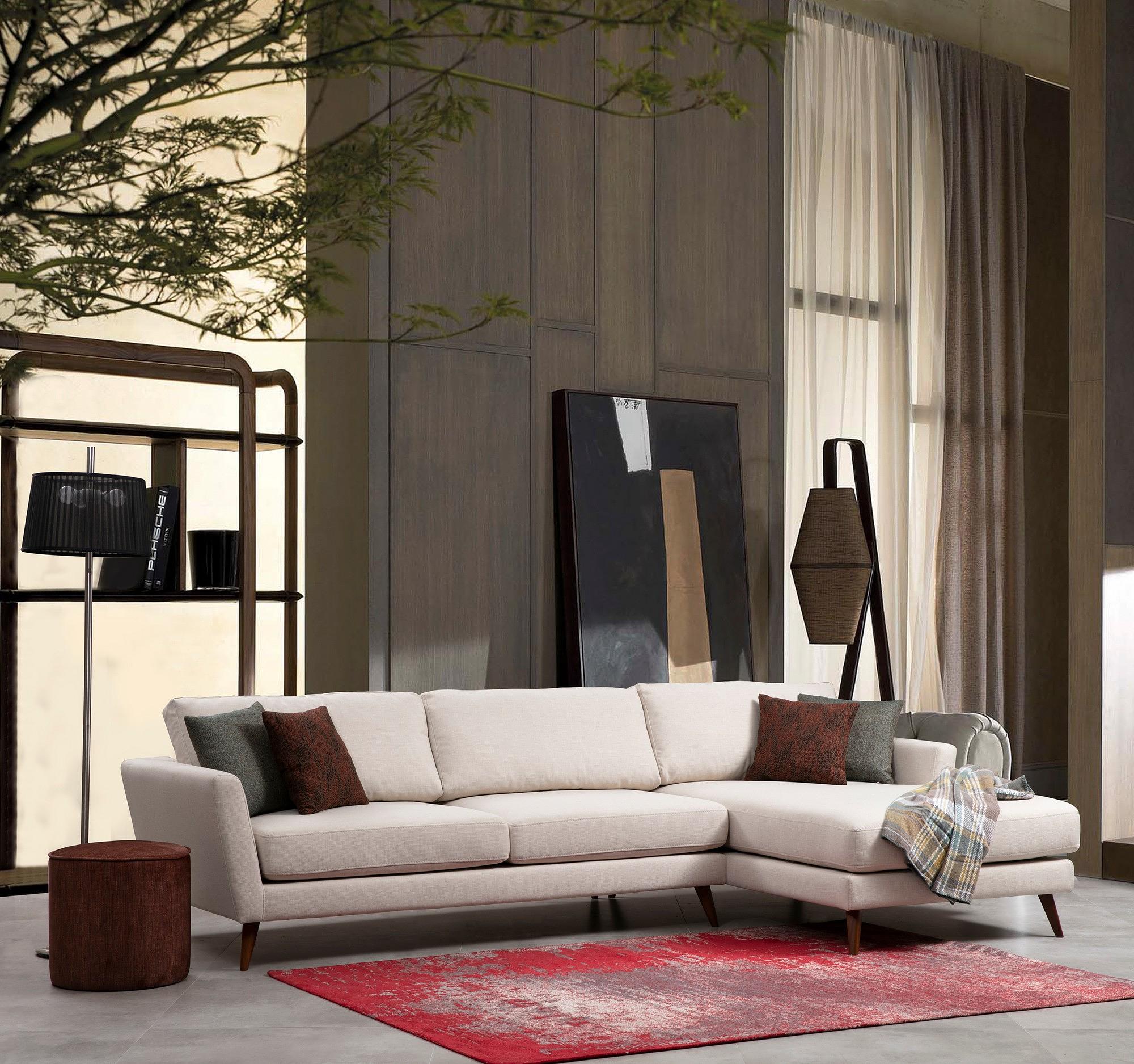 Mayorka Corner Sofa Right Beige 1