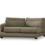 River 4-seater corner sofa left green 9