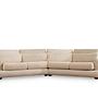 River 4-seater corner sofa Left Beige 0