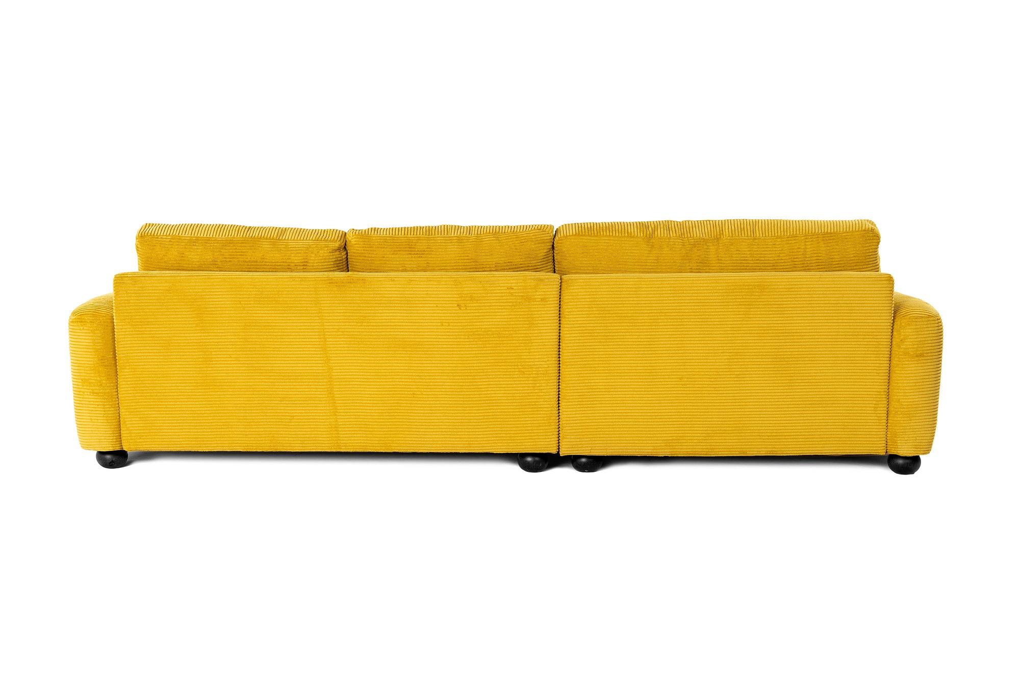 River Corner Sofa Left Yellow 6