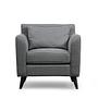 Nordic Sessel Gemustert Schwarz 2