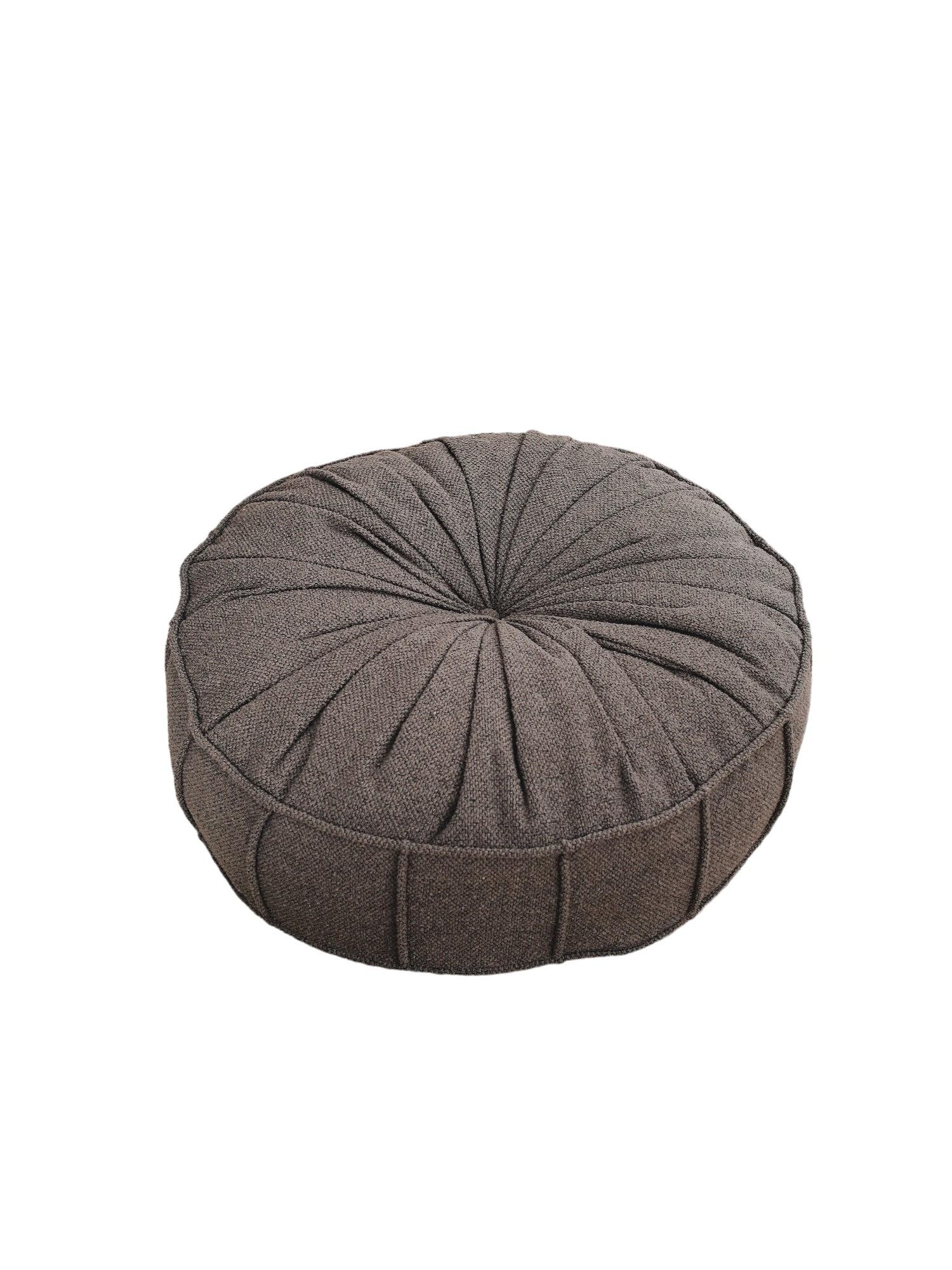 Cushion Teddy Fabric Anthracite 2