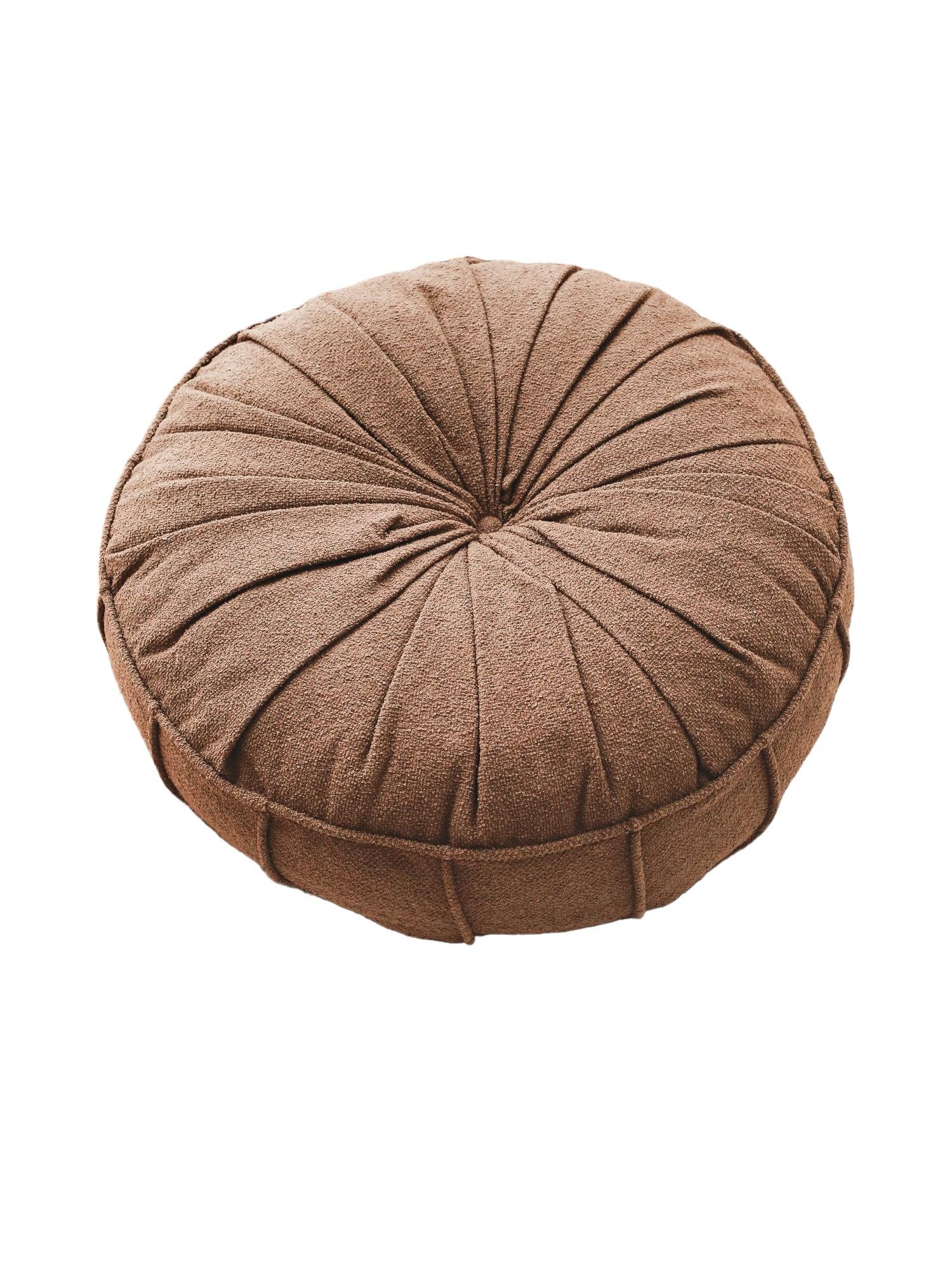Pillow Teddy fabric Brown 0