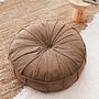 Pillow Teddy fabric Brown 1
