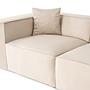 Lora 2-Sitzer Sofa Creme 3