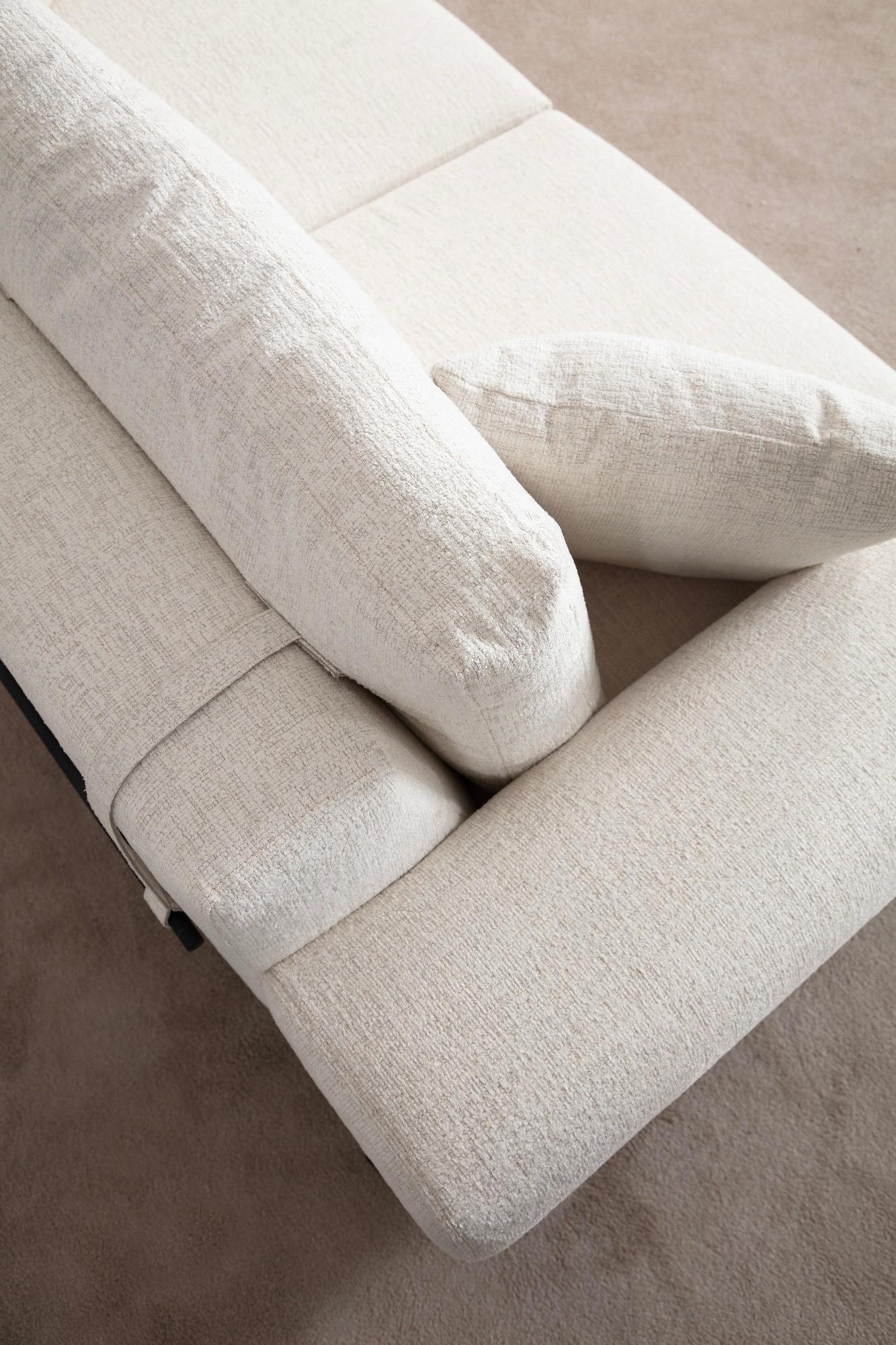 Eti 3-Sitzer Sofa Weiss 3