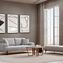 Eti 3-Sitzer Sofa Grau 2