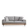 Eti 3-Seater Sofa Grey 7