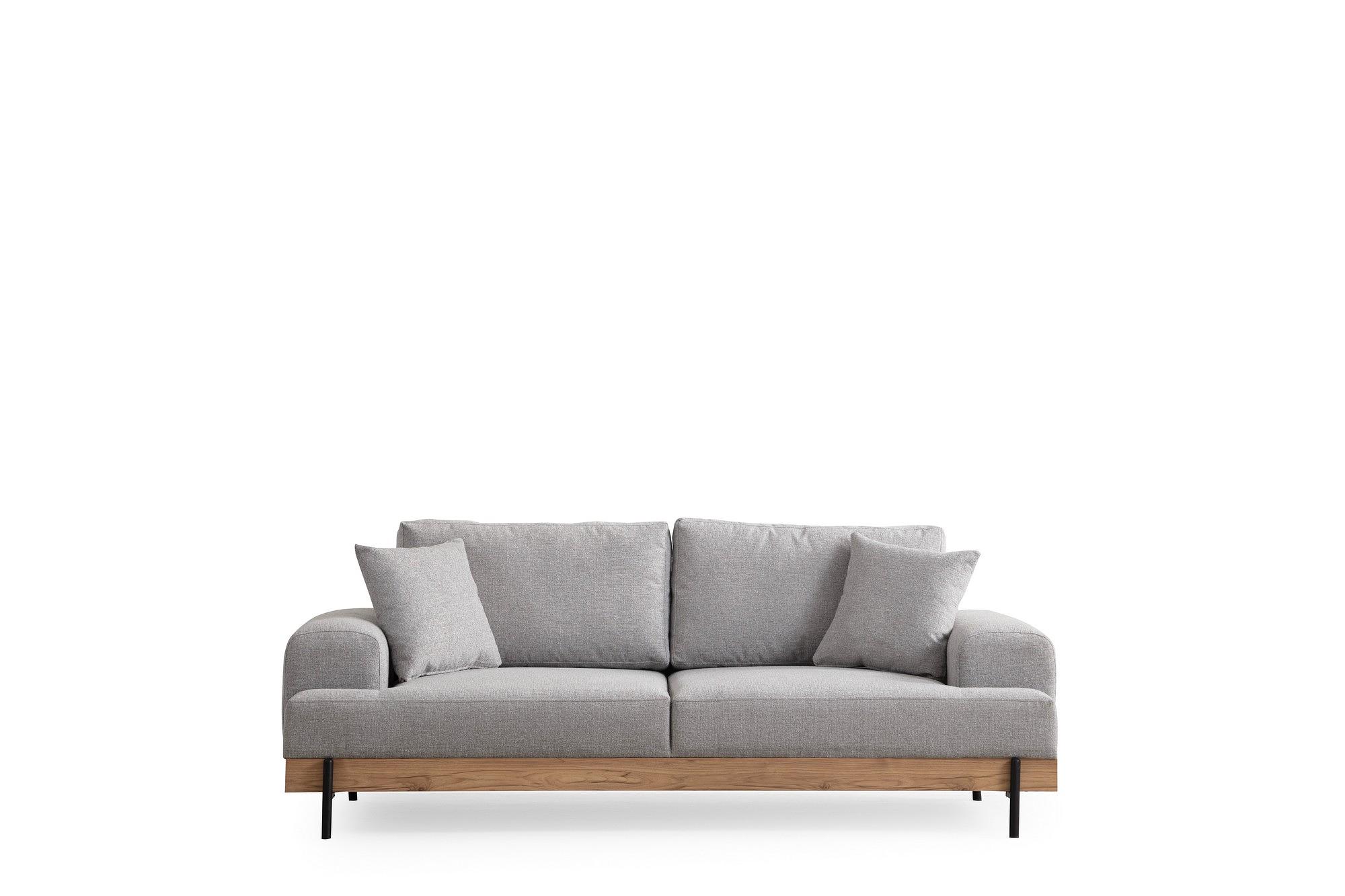 Eti 3-Sitzer Sofa Grau 7