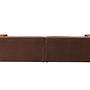 Lora 4-seater sofa brown 9