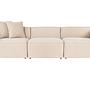 Lora 3-seater sofa beige 0