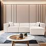 Lora Corner Sofa Light Brown 2