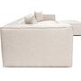 Lora Corner Sofa Light Brown 6