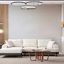 Eti Black Corner Sofa Left White 1