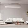 Eti Black Corner Sofa Left White 3