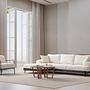 Eti Black Corner Sofa Left White 4