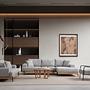 Eti Ecksofa Rechts Grau 6