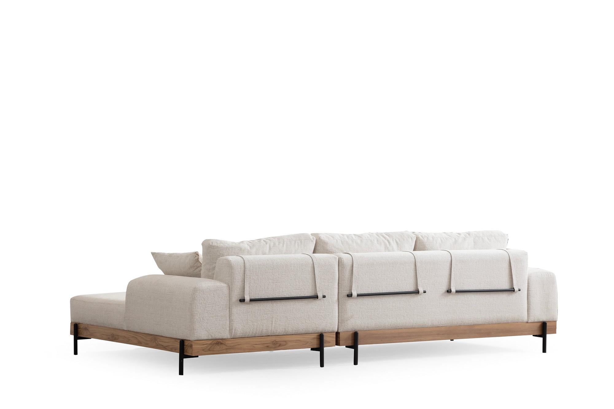Eti Corner Sofa Right White 8
