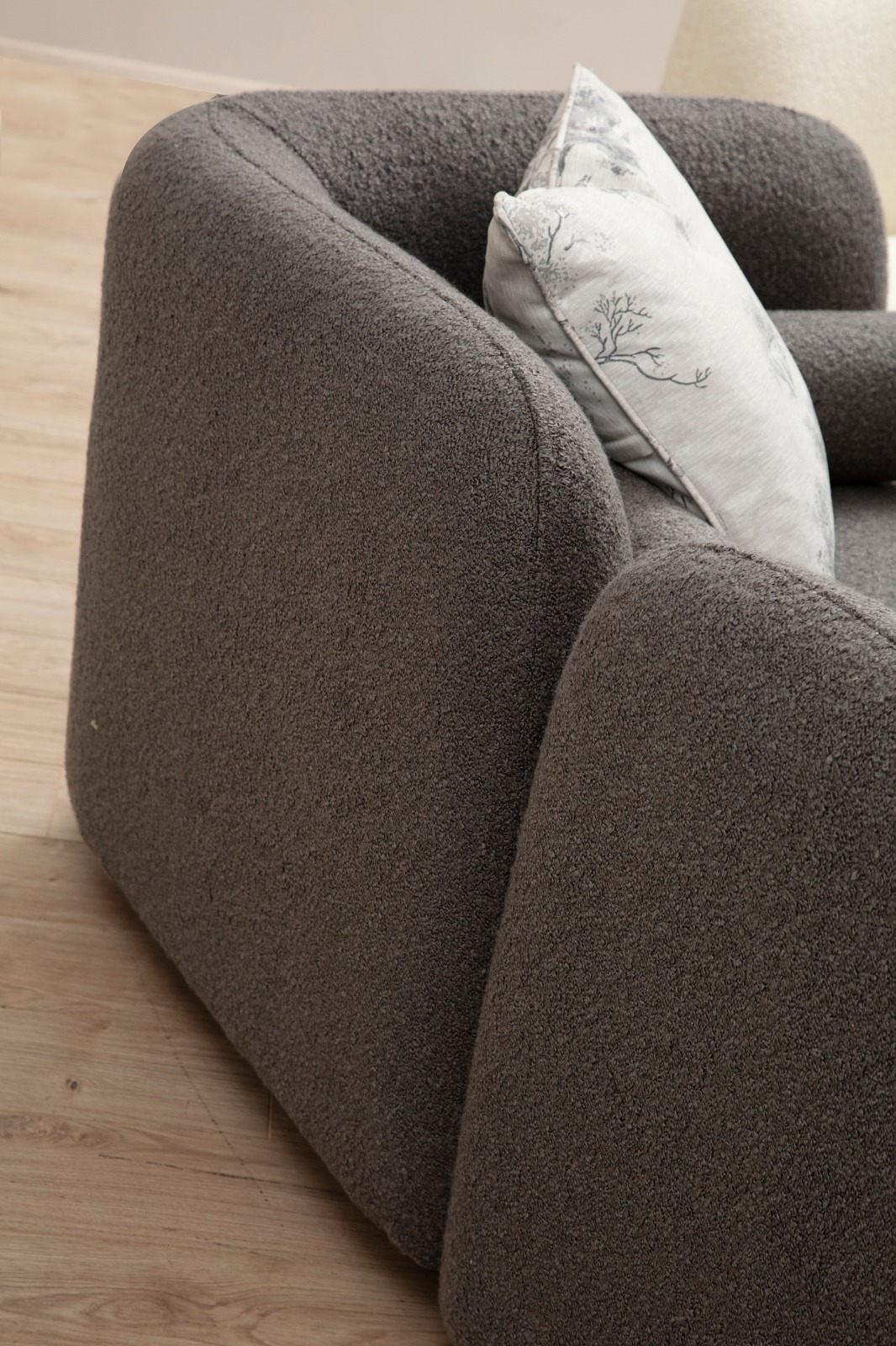 Victoria 3-seater sofa grey 2