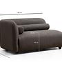 Victoria 3-seater sofa grey 9