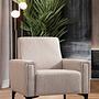 Horizon 1-Seater Sofa Light Brown 1